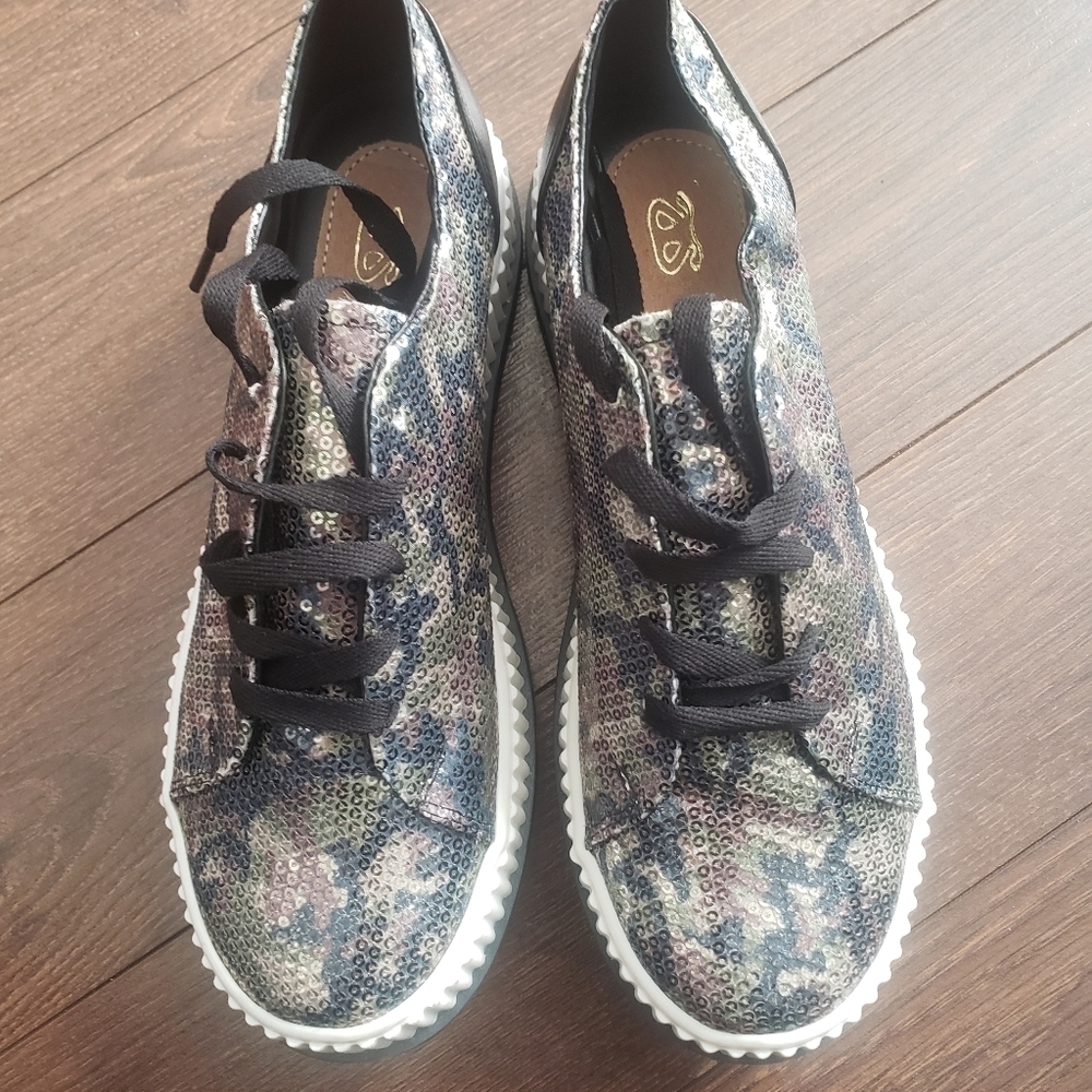 Zatta Sequin Sneakers